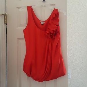Red blouse